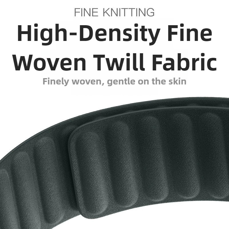Bergamo Micro-Twill - Magnetic Link Strap