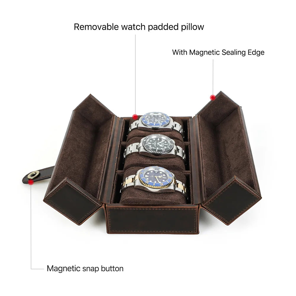 Mantova Crazy Horse - Watch Case