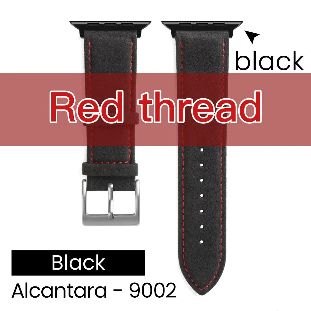 Monza Alcantara - Apple Watch Strap