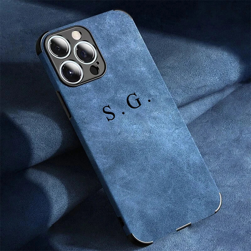 Roma Suede Touch – Signature Monogram Case