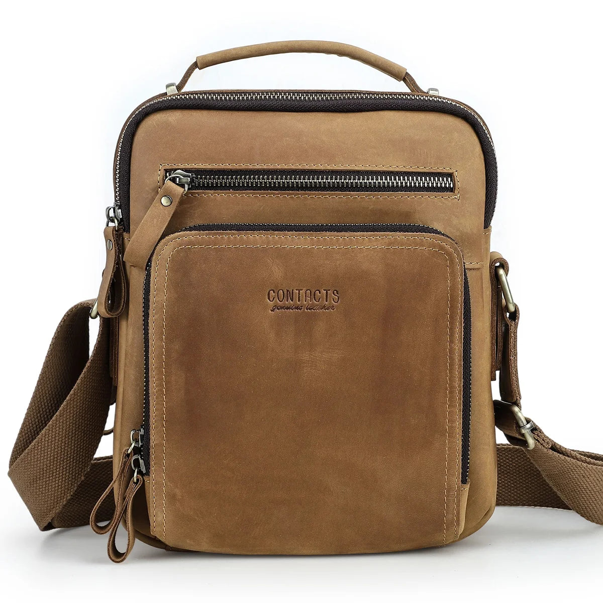Mantova Crazy Horse - Messenger Bag
