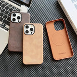 Prague Retro – Vegan Leather Case Capini Firenze