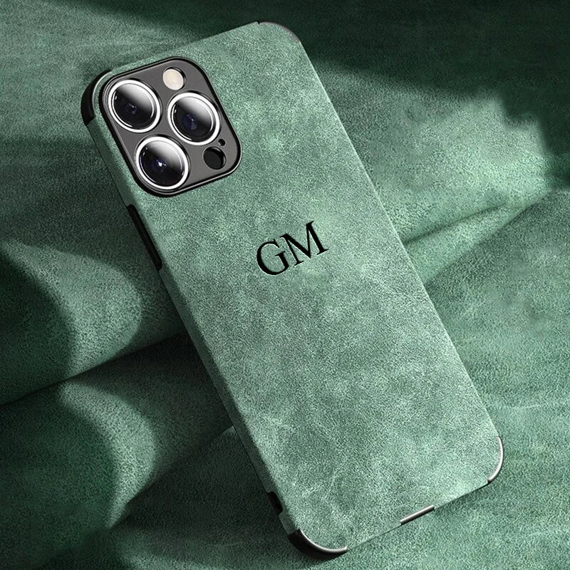 Roma Suede Touch – Signature Monogram Case