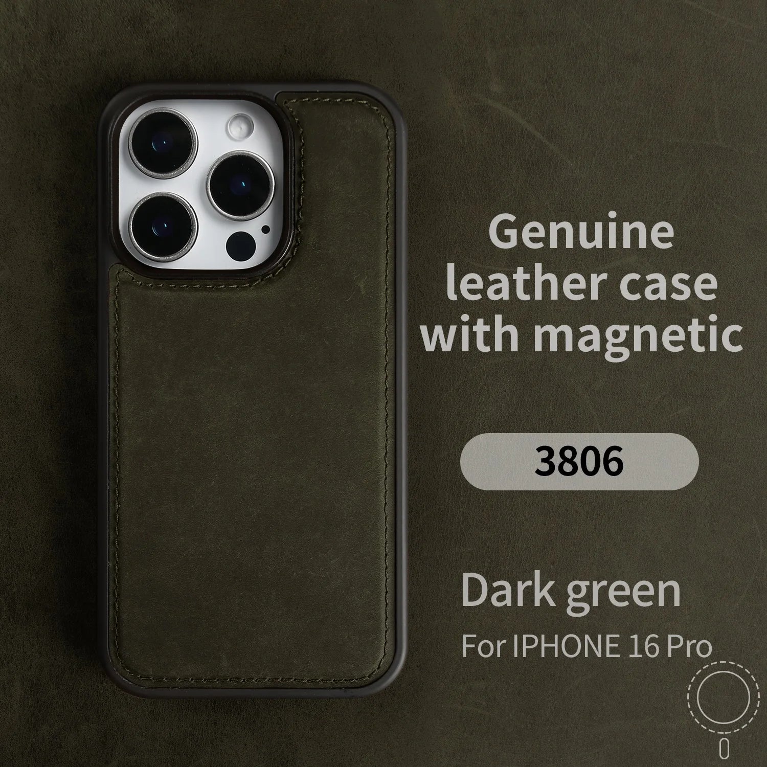 Siena Crazy Horse - Leather Case