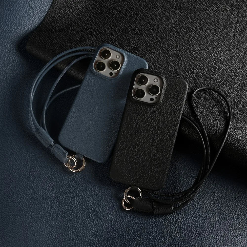 Milano Lanyard Leather Case