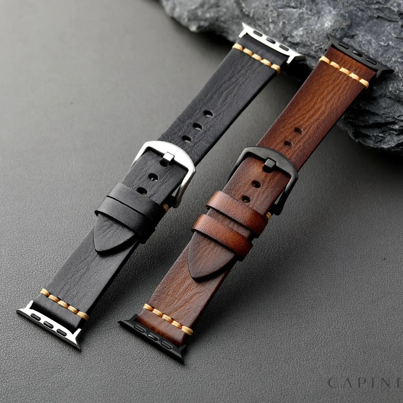 Livorno Vintage Cowhide - Apple Watch Strap Capini Firenze