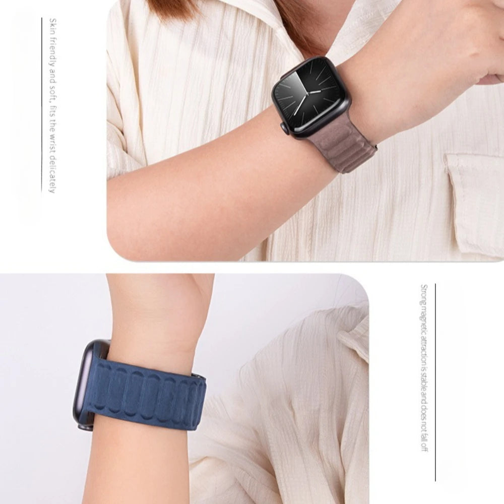 Bergamo Micro-Twill - Magnetic Link Strap