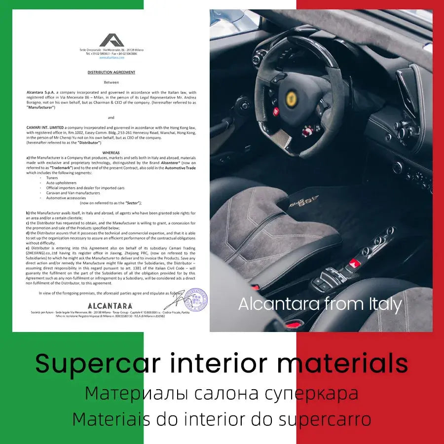 Monaco GT – Alcantara AirPods Case Capini Firenze