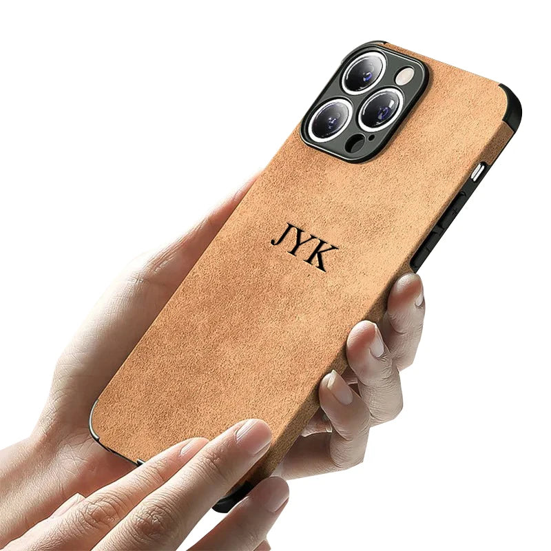 Roma Suede Touch – Signature Monogram Case