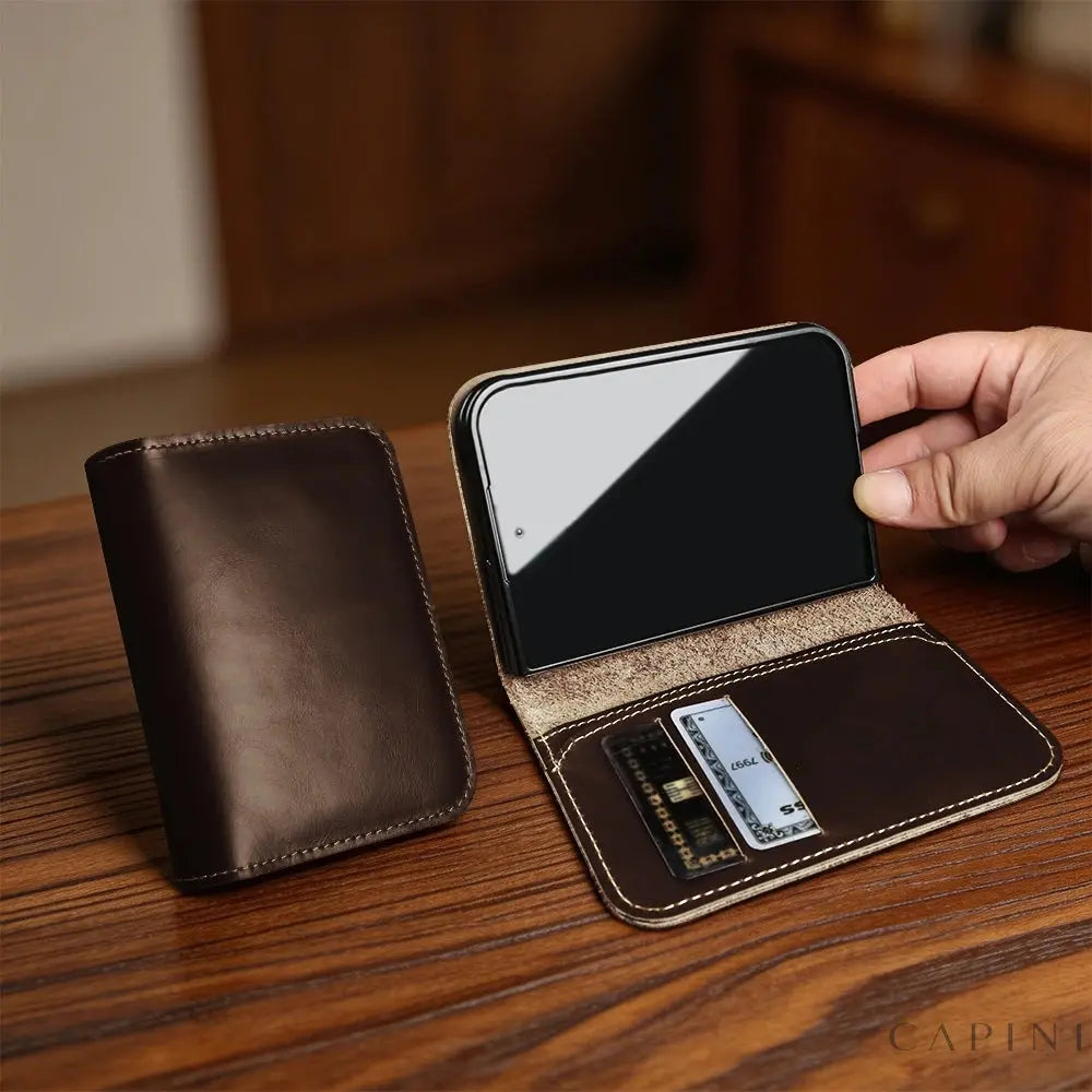 Torino Oil-Wax - iPhone Duo Wallet Case