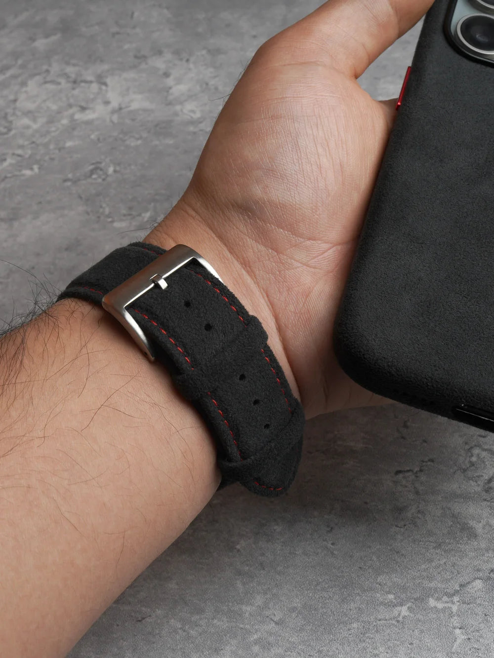 Monza Alcantara - Apple Watch Strap