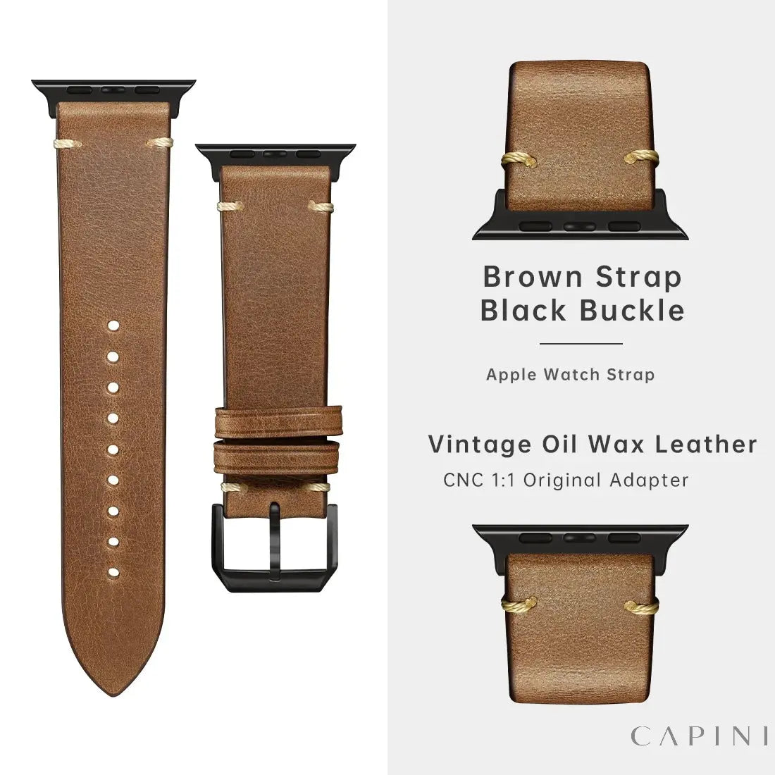 Trieste oljevax - Apple Watch-armband
