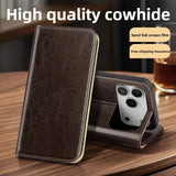Genova Cowhide - Leather Flip Case