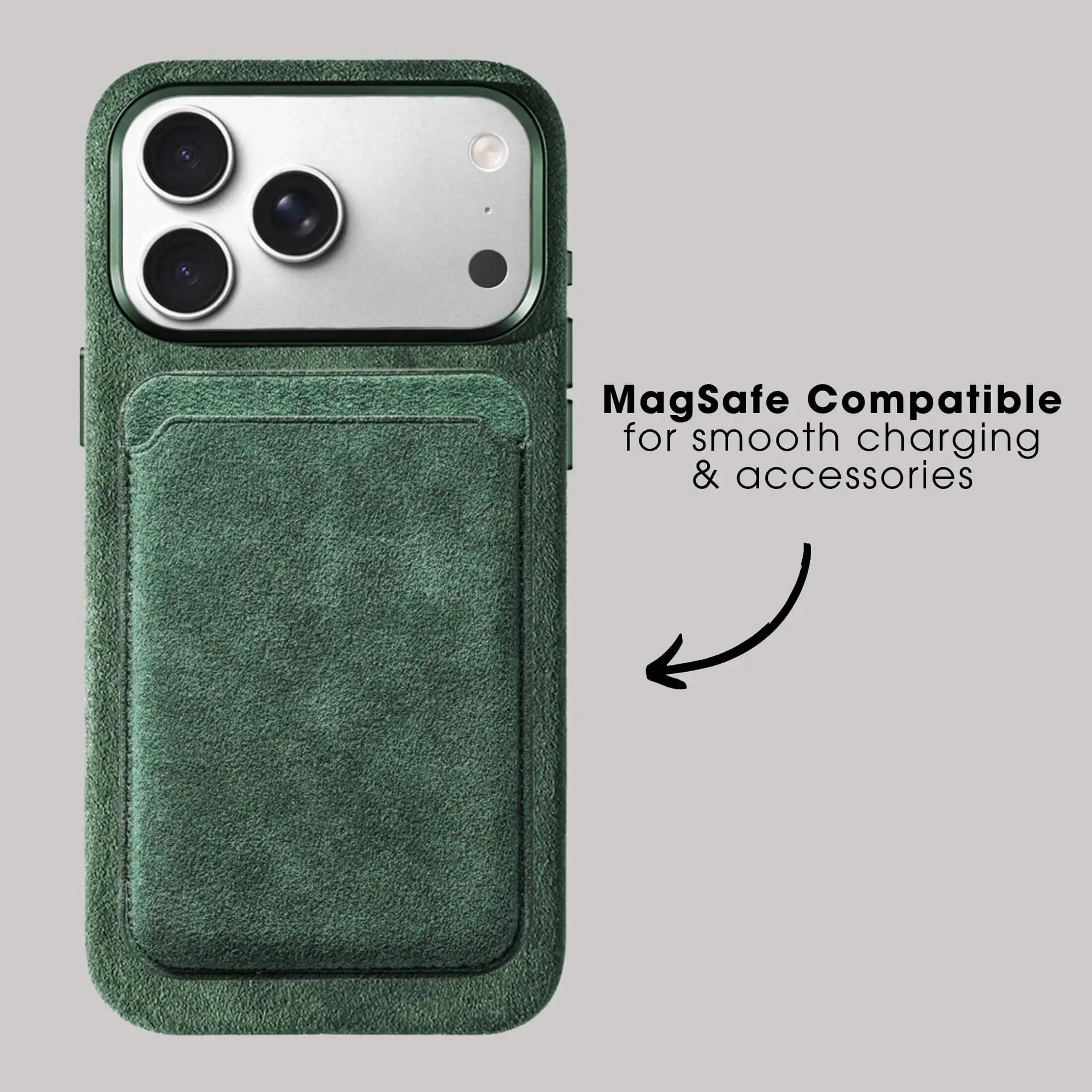 Imola GT Green - Alcantara Case - Capini Firenze