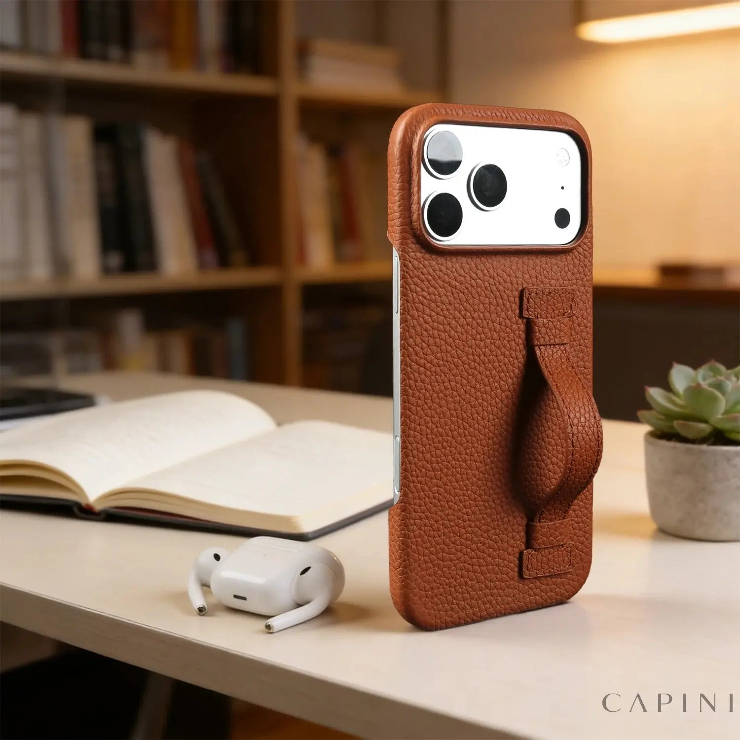 Rimini Pebble Grain - Grip & Stand Case