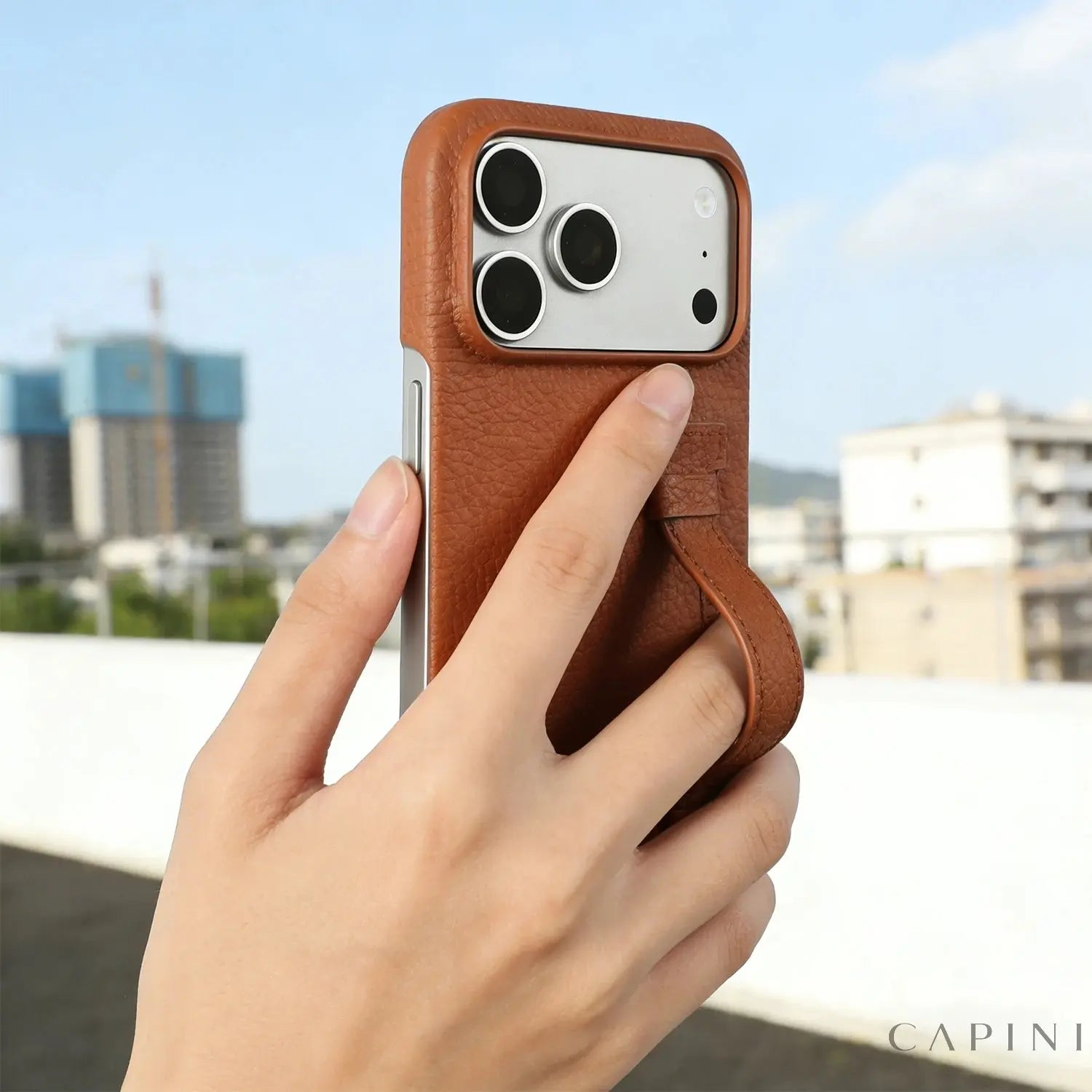 Rimini Pebble Grain - Grip & Stand Case