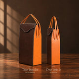 Pollenzo Vegan Leather - Wine Tote