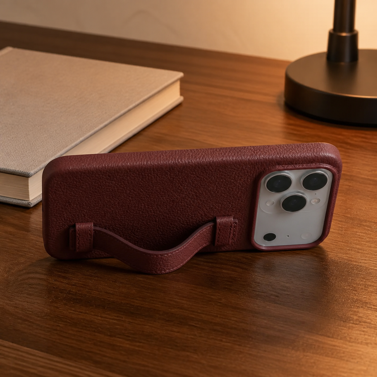 Rimini Pebble Grain - Grip & Stand Case