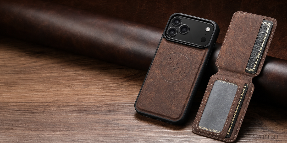 Capini Firenze Wallets collection desktop banner, supplier marks removed